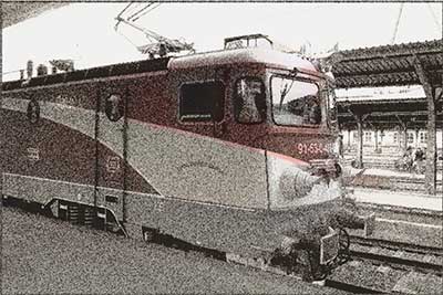 elektrobild Kupferstich