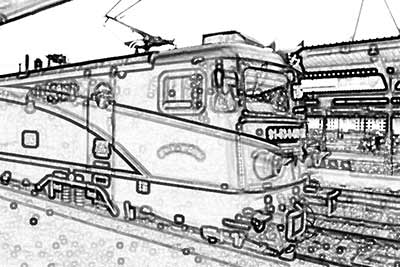 elektrobild Linien Zeichnung 2