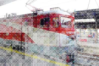 elektrobild Pixeleffekt