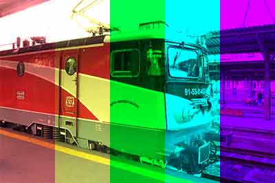 elektrobild Farbkanäle